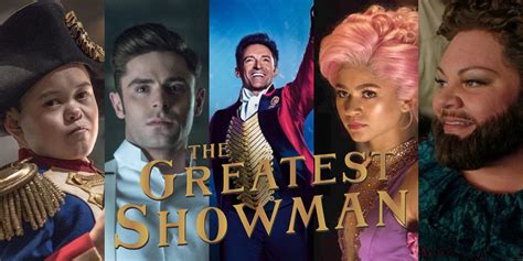the greatest showman characters.